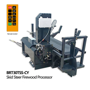 Processeur <span class=keywords><strong>de</strong></span> bois hydraulique pour chargeuse compacte <span class=keywords><strong>de</strong></span> 30 tonnes, 450 mm, avec <span class=keywords><strong>cale</strong></span> à 4 voies - Product Image 3