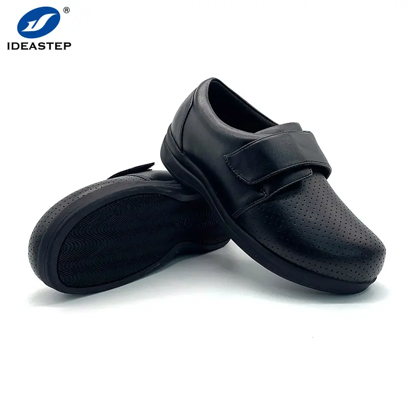 Ideastep Safety Diabetic Shoes for Men Keep Foot Health Avoid Ulcer Formation with Better Traction Control Health Shoes
