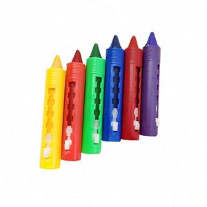 Hot Sale Baby Non-toxic Washable Bath <b>Crayon</b> Graffiti 6-color Putter Kids Educational Nontoxic Children Bathroom <b>Crayons</b> Set - Product Image 2