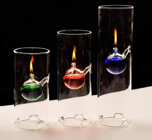 <span class=keywords><strong>Lampe</strong></span> à <span class=keywords><strong>huile</strong></span> en verre clair soufflé à la main sur mesure borosilicate suspendu bougeoir <span class=keywords><strong>lampe</strong></span> à <span class=keywords><strong>paraffine</strong></span> - Product Image 4