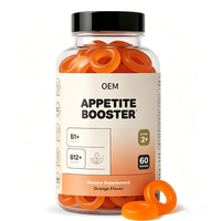 Gummies de vitamines en gros OEM, 60 unités, supplément de nutriments B1 et B12 en vrac, marque privée pour la distribution