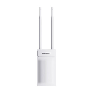 <span class=keywords><strong>Routeur</strong></span> CPE AP extérieur étanche COMFAST <span class=keywords><strong>avec</strong></span> deux ports <span class=keywords><strong>Ethernet</strong></span> rapides, deux antennes externes, solution <span class=keywords><strong>WiFi</strong></span> longue <span class=keywords><strong>port</strong></span>ée - Product Image 1