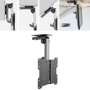 Pliant RV <span class=keywords><strong>TV</strong></span> Cintre 17-37 Pouces Moniteur Stand Voiture Plafond Ascenseur Cuisine Salle À Manger <span class=keywords><strong>TV</strong></span> <span class=keywords><strong>Support</strong></span> <span class=keywords><strong>pour</strong></span> Caravane Moto Chambre RV <span class=keywords><strong>Support</strong></span> De Voiture - Product Image 3