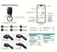 Chargeur universel pour véhicules électriques avec protection multi-sécurité, boîtier ignifuge, compatible avec les voitures à énergie nouvelle, petites commandes en gros acceptées