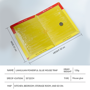 Chuột lớn Keo Bẫy với tăng cường dính chuột Chuột bẫy bay rắn Chuột bẫy dính Pad Hội Đồng Quản Trị - Product Image 6