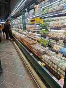 Réfrigérateur vertical commercial pour supermarché, à refroidissement par air, avec dégivrage automatique et étagères réglables - Product Image 6