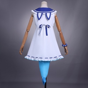 Costume de cosplay Forever <span class=keywords><strong>Saba</strong></span>, Vtuber, idole virtuelle, cosplay, jeu, présentateur, rôle, robe, sous-vêtements, composant en polyester, ensemble complet Echo - Product Image 3