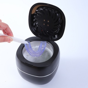 เครื่องทำความสะอาดอัลตราโซนิก UV แบบชาร์จได้ 25w 45Khz ดีไซน์เฉพาะรุ่น พร้อมพัดลมเป่าแห้ง สำหรับทำความสะอาดรีเทนเนอร์ เครื่องประดับ สร้อยคอ - Product Image 4