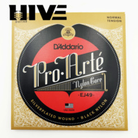 Cordes de guitare en nylon HIVE, EJ27N EJ45 EJ46 EJ49, tension normale, pour guitare classique, 6 cordes