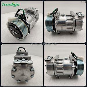 Xe AC máy nén 5h14 12V 24V R134a A/C máy nén Sanden R134a máy nén - Product Image 2