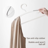Cintre en plastique ultra-fin LANZYLO ODM pour suspendre les vêtements, sans couture, anti-épaules, pour séchage et rangement, moderne et simple