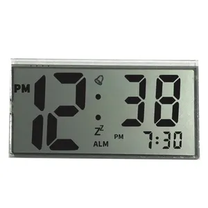 Positieve TN Doorlatende 7 Segment LCD Display Voor Klok