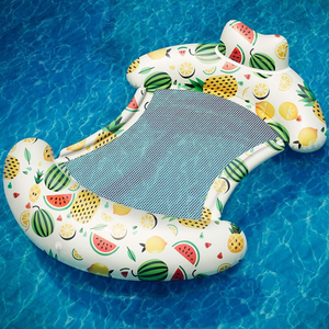 Silla Flotante Inflable para Adultos, Cama Flotante para Piscina, Tumbona para Tomar el Sol en Verano, Relajación en la Playa, Lago, Piscina, Fiesta - Product Image 5