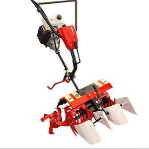 3 <b>Rows</b> Small Farm Rice Weeding Hand Held <b>Machine</b> Portable Held Gasoline Engine - Product Image 6