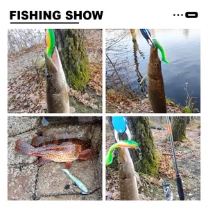 <span class=keywords><strong>Leurre</strong></span> de pêche Spinpoler 12,5 cm, appât souple à queue de pagaie, <span class=keywords><strong>leurre</strong></span> nageur en PVC pour <span class=keywords><strong>brochet</strong></span>, truite et achigan, accessoire de pêche - Product Image 5