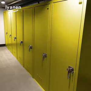 <span class=keywords><strong>Armario</strong></span> de Almacenamiento de <span class=keywords><strong>Bicicletas</strong></span> Plegable Portátil de Metal Resistente, Casillero de Acero para <span class=keywords><strong>Bicicletas</strong></span> para Uso en Exteriores y Garajes - Product Image 2