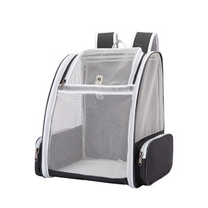 RTS Bulk Mixed Order Portable Expandable Nylon Pet Carrier <b>Backpack</b> Zipper Closure Breathable Mesh Design for Small Dogs <b>Cats</b> - Product Image 1