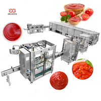 Machine de fabrication de ketchup de tomate à petite échelle Prix Ligne complète de projet de ligne de production de pâte de tomate lisse