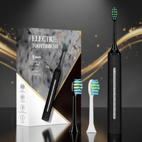 Brosse à dents électrique sonique IPX7 de haute qualité, 5 modes de nettoyage, personnalisable, vente en gros d'usine