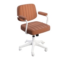 Chaise de bureau en tissu à cadre métallique réglable manuellement, dernière version, prix bas, pour immeuble de bureaux