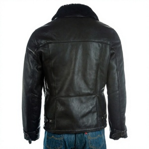 Design Your Own <b>Leather</b> Fashion <b>Jackets</b> High Quality Men <b>Leather</b> <b>Jacket</b> in Best Price <b>Long</b> Sleeve <b>Leather</b> <b>Jacket</b> - Product Image 2