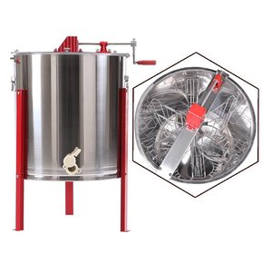 Extractor de Miel Manual Centrífugo de 6 Cuadros para Apicultura - Product Image 1