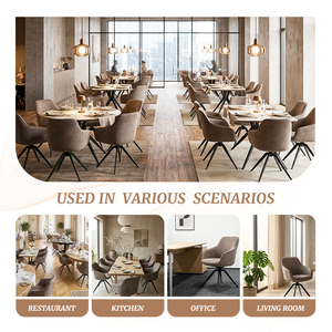 Nouvelle Arrivée 2026 : Ensemble Table et <span class=keywords><strong>Chaises</strong></span> de <span class=keywords><strong>Salle</strong></span> <span class=keywords><strong>à</strong></span> <span class=keywords><strong>Manger</strong></span> en Tissu Microfibre Facile <span class=keywords><strong>à</strong></span> Nettoyer, Design Tendance pour Hôtels et Restaurants - Product Image 4