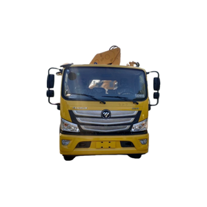 Camion de remorquage à plateau plat Foton 4x2 équipé d'une grue de 5 tonnes pour le sauvetage d'urgence, le dégagement routier, le sauvetage de véhicules - Product Image 2
