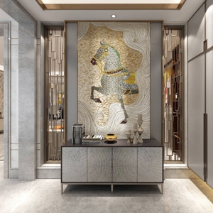 <span class=keywords><strong>Azulejo</strong></span> de pared de pájaros, mosaico de nácar, patrón de mosaico mural, <span class=keywords><strong>azulejo</strong></span> de mosaico de concha para pared, chapa interior, ingeniero - Product Image 4