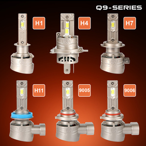 Phares LED Canbus Série Q9 120W 30000LM Sans Erreur de Décodage Puce CSP Blanc 6000K Étanche IP67 12V Lampe de Voiture H7 H4 H11 - Product Image 5