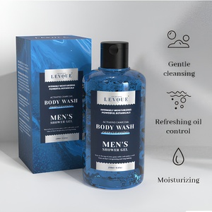<span class=keywords><strong>Gel</strong></span> Douche au Charbon Actif Marque Blanche pour Hommes, Nettoyant <span class=keywords><strong>Intime</strong></span> Hydratant et Purifiant en Profondeur pour Hommes - Product Image 2