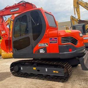 8 tonnes de mini-pelles originales DOOSAN DX80 DX80-9C et le nouveau modèle Develon DX80 DX80D sont vendus - Product Image 1