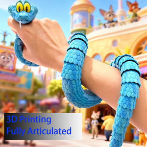 Figur Aksi Artikulasi Gary De'Snake Nick Judy Zootopia 2 Cetak 3D - Mainan Koleksi Realistis Hadiah Anak Grosir - Product Image 4