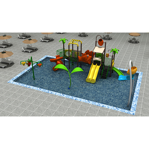 Tobogán de Piscina para Patio de Recreo Escolar al Aire Libre, Construcción Duradera de Fibra de Vidrio, Diseño <span class=keywords><strong>Ondulado</strong></span> que Garantiza Diversión Segura y Atractiva - Product Image 5