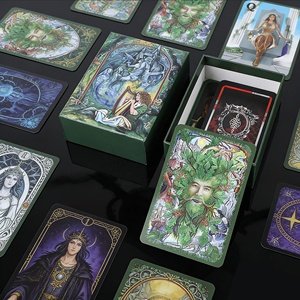 Cartas de <span class=keywords><strong>Tarot</strong></span> con Diseño Personalizado, Material Ecológico y Duradero, Aptas para Familias, Incluye Caja y Folleto - Product Image 4
