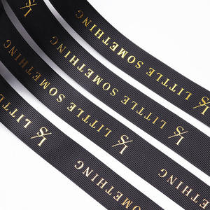 Rollos de Cinta Personalizados con Logotipo de Marca, Tamaños Personalizados, Impresión de Diseños, Precio de Fábrica, Cinta de Satén y Grosgrain para Regalo - Product Image 4