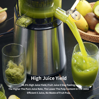 Hete Verkopende Sinaasappel Extractor Commerciële Slow Juicer Grote Mond Koude Pers Juicer Huishoudelijke Multifunctionele Elektrische Sapmachine