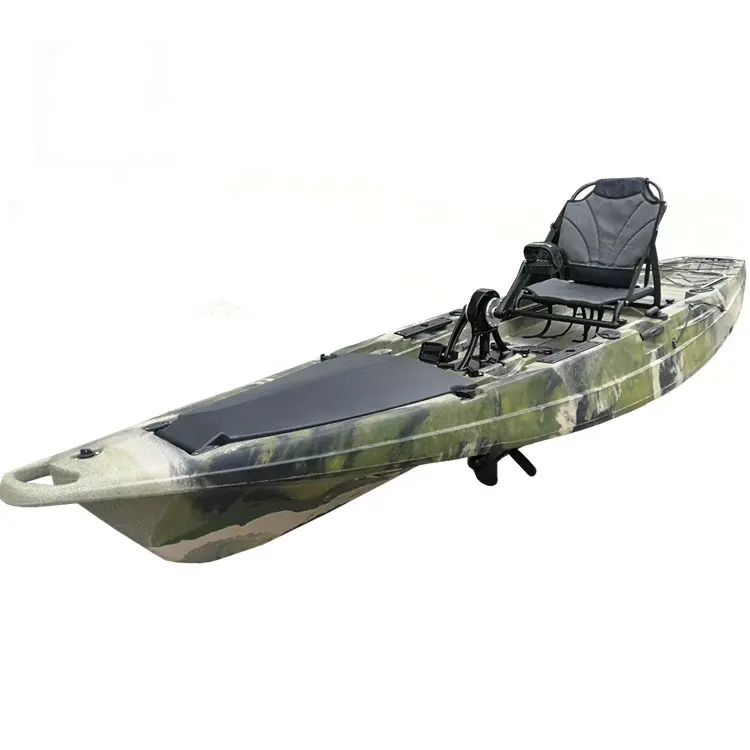 Popular 2021 Impulse Original 16 Ft LLDPE Convertible Paddle Plastic Canoe Rowing Boats