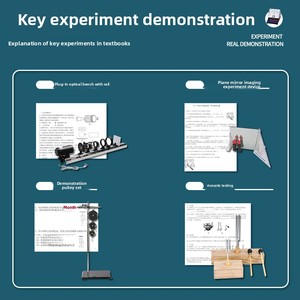 Juego Completo de Experimentos de Física para Estudiantes de Secundaria/Preparatoria: Mecánica Eléctrica, Acústica, Óptica, Electromagnetismo y Termodinámica - Product Image 4