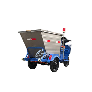 Tricycle électrique de nettoyage à trois roues, 500L, acier inoxydable, rétroviseur de sécurité, charge utile 100-200kg, autonomie 50-70km, certifié CE - Product Image 1