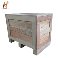 Caisse en bois personnalisée en contreplaqué, support OEM/ODM, livraison rapide, sans fumigation, exportation, directement de l'usine