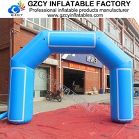 Arche gonflable personnalisée avec logo, étanche en PVC, pour événements sportifs en extérieur, marathon, course, promotion
