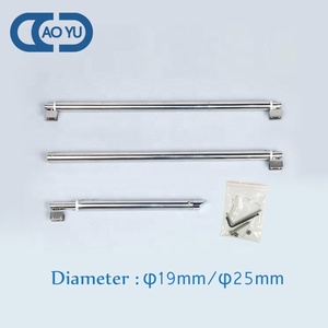 Al por mayor de calidad superior barra de apoyo 304 ajustable de acero inoxidable de pared a vidrio ducha barra de apoyo - Product Image 6
