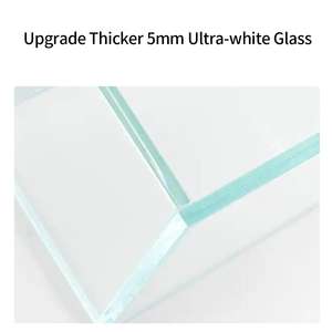 YEE Aquarium Offre Spéciale Réservoir de poissons en verre ultra clair Processus de cintrage à chaud Réservoirs de poissons de 40 gallons de hauteur - Product Image 6