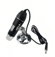Microscope numérique USB portable 500X 1000X 1600X Grossissement Endoscope Lumière blanche intégrée 8 LED Loupe Caméra vidéo