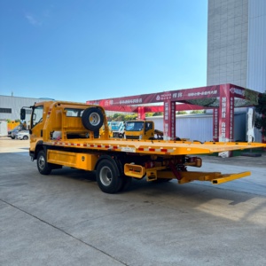 HOWO strada urbana ad alta capacità demolitore nuovo pianale Diesel manuale per il recupero affidabile del veicolo in caso di incidente - Product Image 4