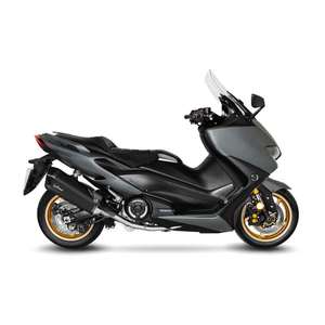 LV-12 sistema di scarico moto edizione nera per YAMAHA T-MAX 560/TECH MAX 2020-2024 modello 18319 - Product Image 1