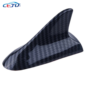 Antena de aleta de tiburón Universal, aspecto de fibra de carbono, piezas de decoración de modelado, sin función, accesorios de coche aéreo falso - Product Image 4