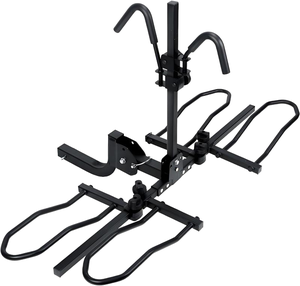 <span class=keywords><strong>Portabici</strong></span> in Acciaio Resistente da Montare sul Gancio Traino per Auto, <span class=keywords><strong>SUV</strong></span> e Camion - Contiene 2 Biciclette fino a 60kg per Avventure all'Aperto - Product Image 3