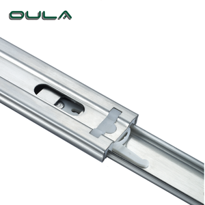 Armadio in acciaio inossidabile heavy duty cassetto canale cuscinetto a sfera cassetto scorrevole ringhiera <span class=keywords><strong>hardware</strong></span> per mobili - Product Image 4